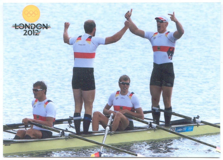 pc sin 2012 og london gold medal winners m4x olympic champions ger