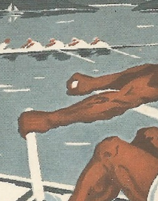 PC SUI 1922 Swiss national championships regatta Bern Wohlensee PU 1922 detail