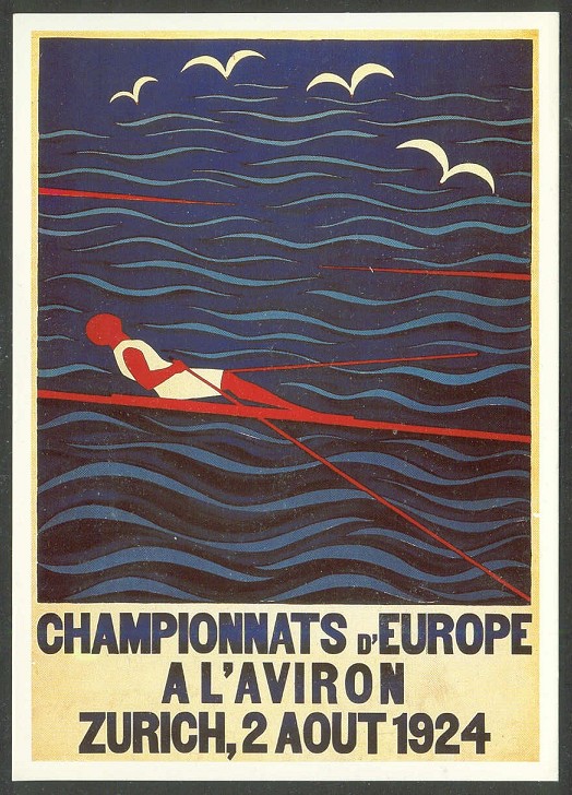 pc sui 1986 reprint of poster sui 1924 erc zurich aug. 2nd