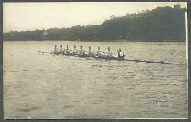 pc swe 1912 og stockholm no. 283 leander club phto of gbr 8 gold medal winner 