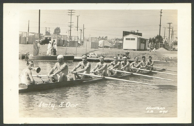 pc usa 1932 og los angeles photo of silver medal winner ita 8 