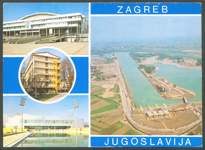 PC YUG 1984 Zagreb regatta course