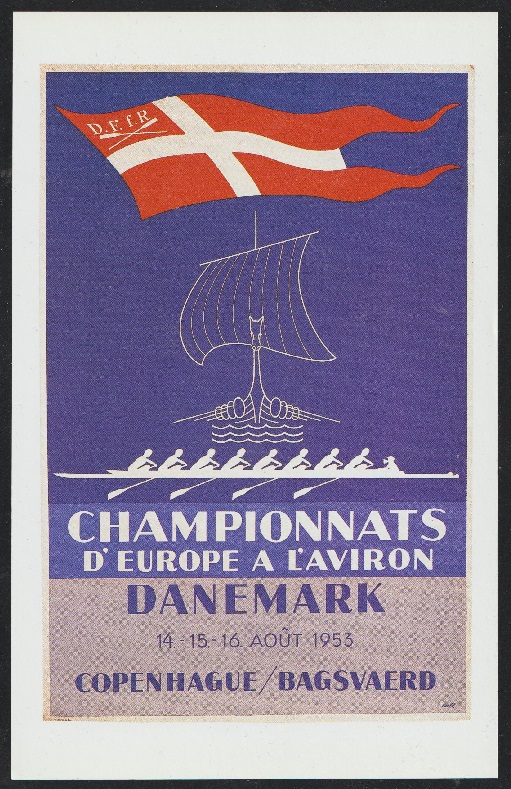 Poster DEN 1953 ERC Copenhagen