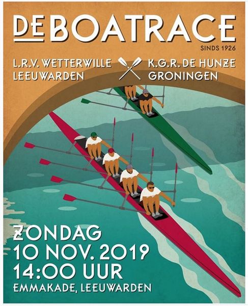 Poster NED 2019 Boatrace