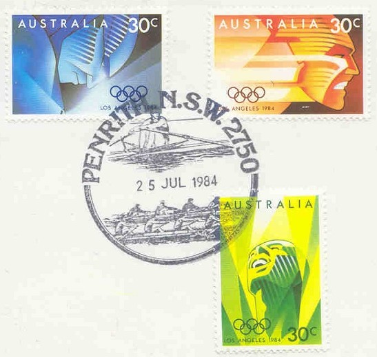 pm aus 1984 july 25th penrith single sculler 4 race