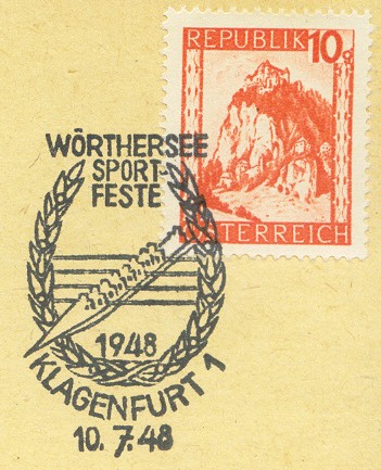 pm aut 1948 july 10th klagenfurt woerthersee sportfeste stylized 8 