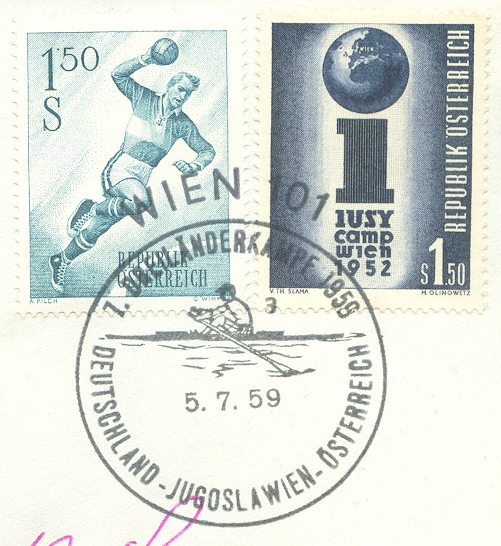 pm aut 1959 july 5th vienna 3 7th three country match ger yug aut