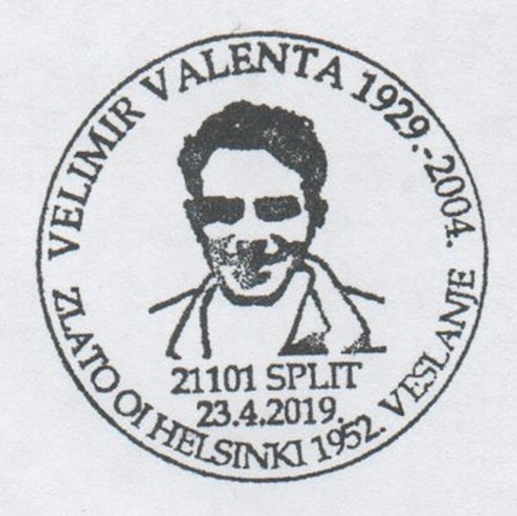 PM CRO 2019 Apr. 23rd Split Velimir Valenta M4 gold medal winner OG Helsinki 1952