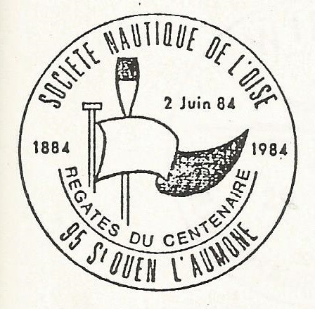 PM FRA 1984 June 2nd St. Quen LAumone SN De LOise centenary regatta