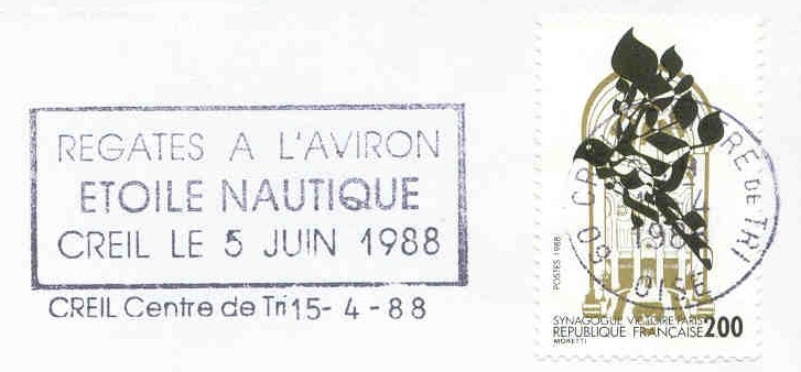 pm fra 1988 apr. 15th creil regates a l aviron etoile nautique creil le 5 juin 1988 
