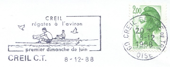 pm fra 1988 dec. 8th creil regates a l aviron two single scullers 