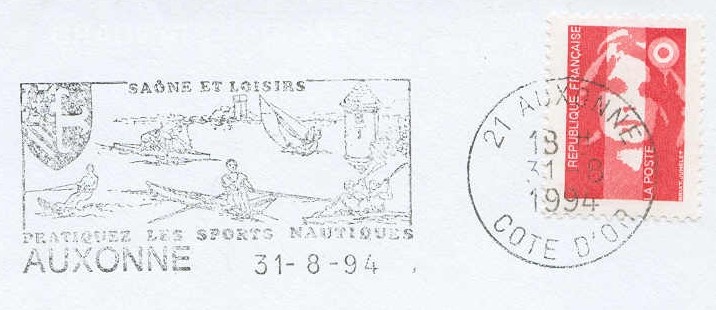 pm fra 1994 aug. 8th auxonne practiquez les sports nautiques single sculler other water sports 