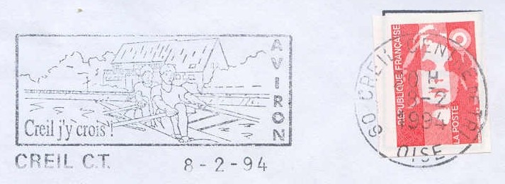 pm fra 1994 febr. 8th creil aviron creil j y crois 2x