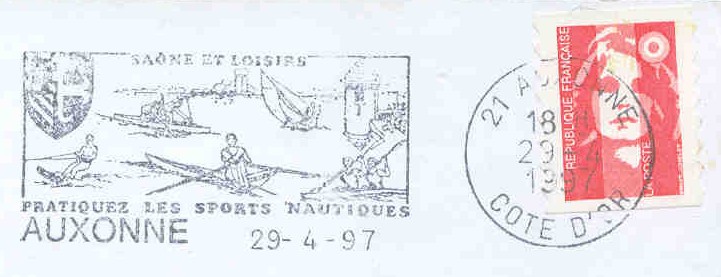 pm fra 1997 apr. 29th auxonne practiquez les sports nautiques single sculler other water sports 
