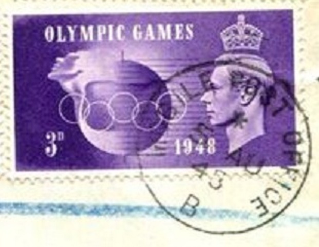 PM GBR 1948 Aug. 5th Henley Mobile Post Office B OG London