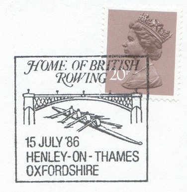 pm gbr 1986 july 15th henley on thames home of british rowing 4x 
