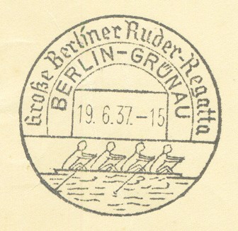 pm ger 1937 june 19th grosse berliner ruder regatta berlin gruenau 4 