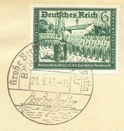 pm ger 1941 june 21st grosse berliner ruder regatta berlin gruenau 4 