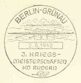 pm ger 1942 aug. 2nd berlin gruenau 3. kriegsmeisterschaften im rudern 4 