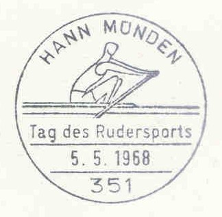 pm ger 1968 may 5th hann muenden tag des rudersports