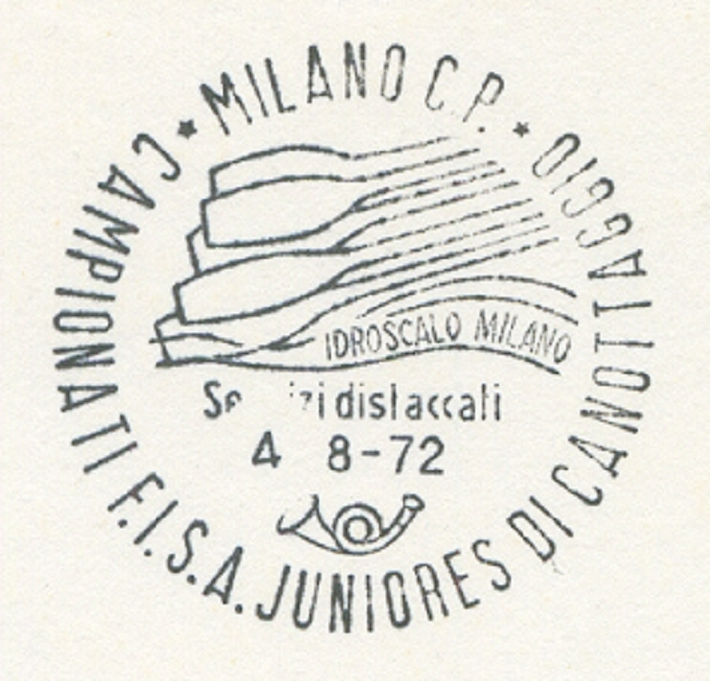PM ITA 1972 Aug. 4th Milano JWRC Drawing of blades touching water