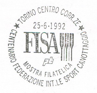 pm ita 1992 june 25th torino fisa centenary logo