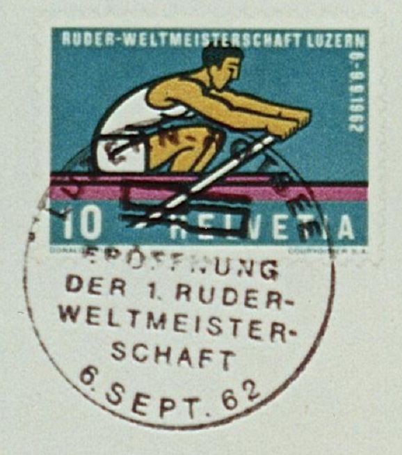 PM SUI 1962 Sept. 6th Lucerne Opening of the first Woröld Rowing Championship