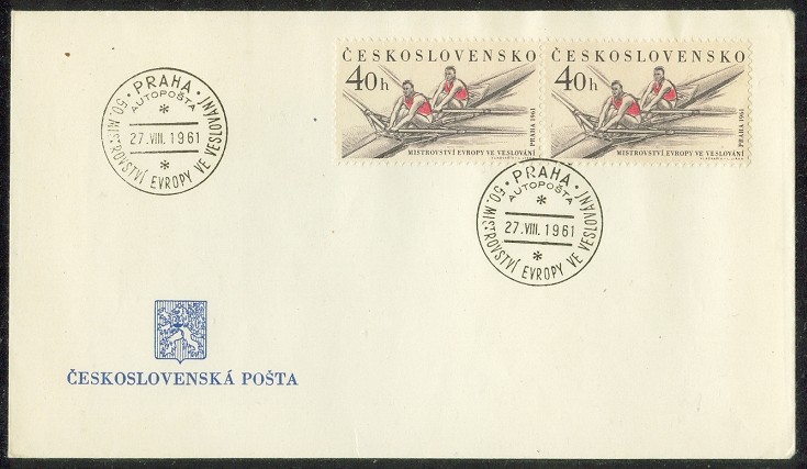 pm tch 1961 erc prague 50th erc 27.viii.1961 praha autoposta
