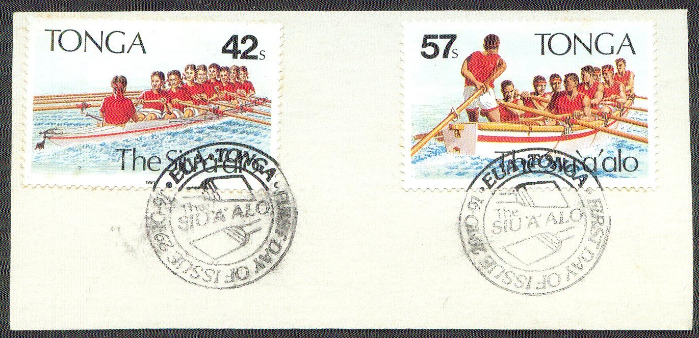 pm tga 1991 oct. 29th eua island the siuaalo regatta fdc pm