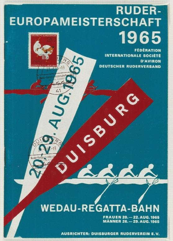 Program GER 1965 ERC Duisburg Coll. JE