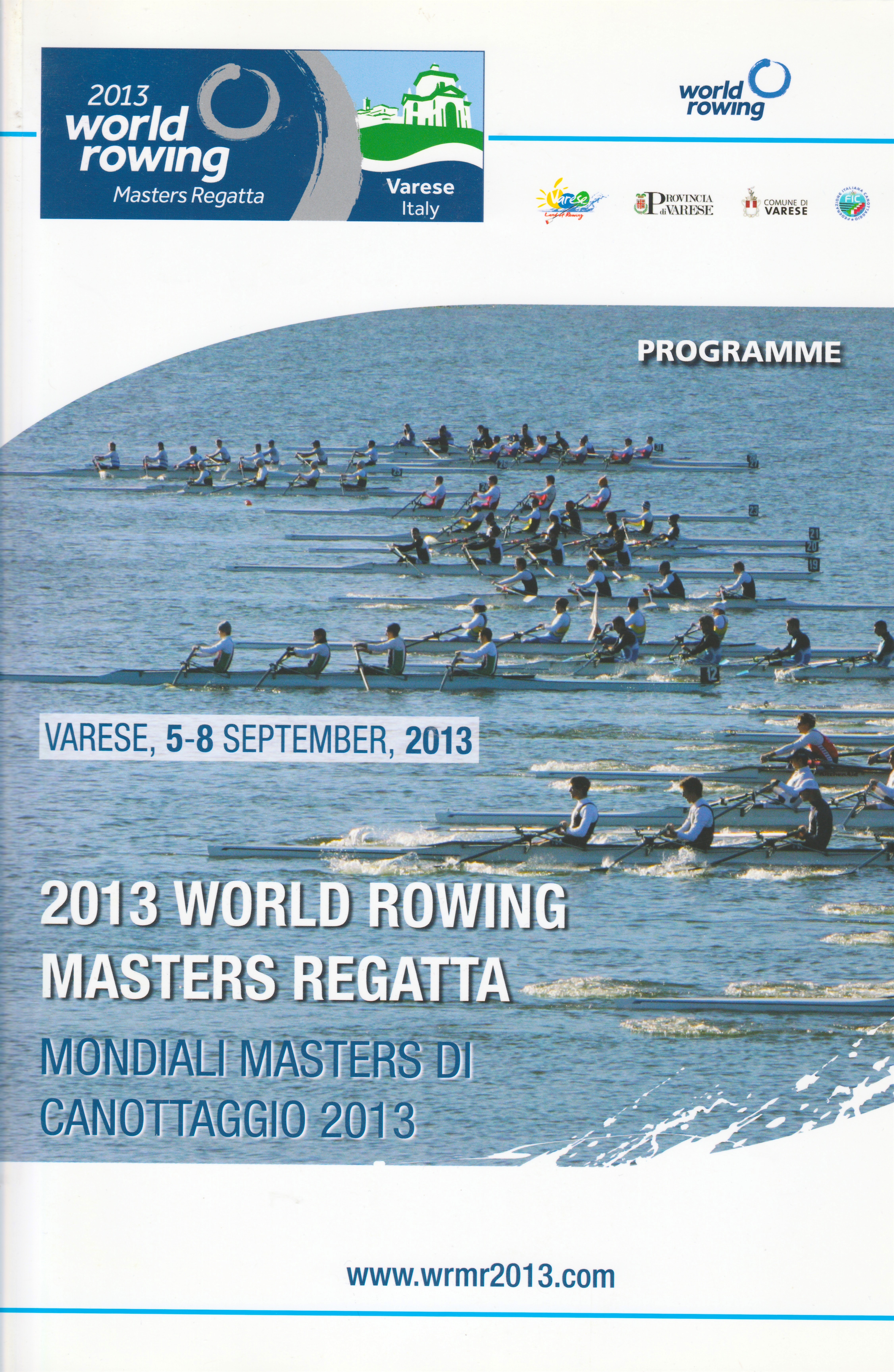 Program ITA 2013 World Rowing Masters Regatta