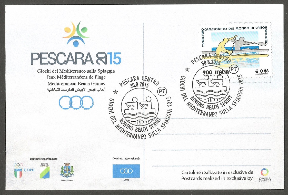 PC ITA 2015 Pescara Rowing Beach Sprint reverse