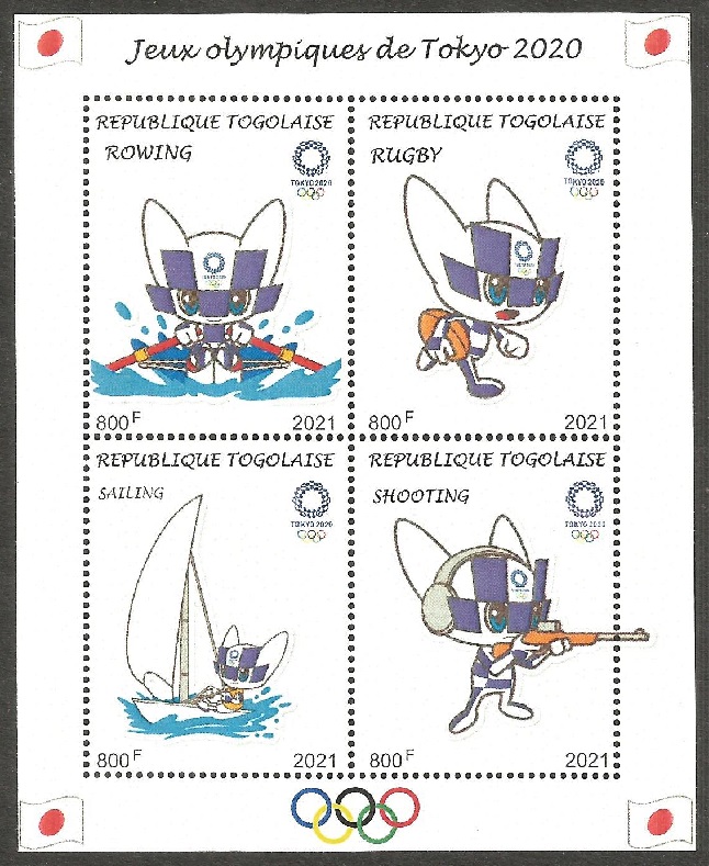 Stamp TOG 2021 Sept. 3rd SS OG Tokyo 2020
