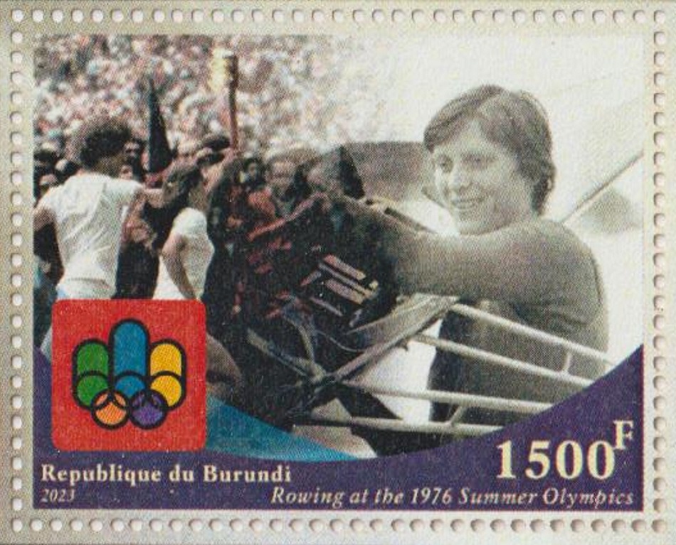 Stamp BDI 2023 unauthorized issue OG Montreal 1976 W1X