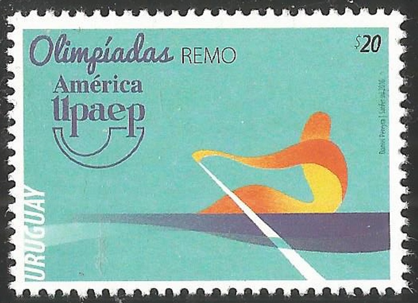 Stamp URU 2016 OG Rio de Janeiro