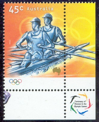 stamp aus 2000 aug. 17th og sydney mi 1960 2x 