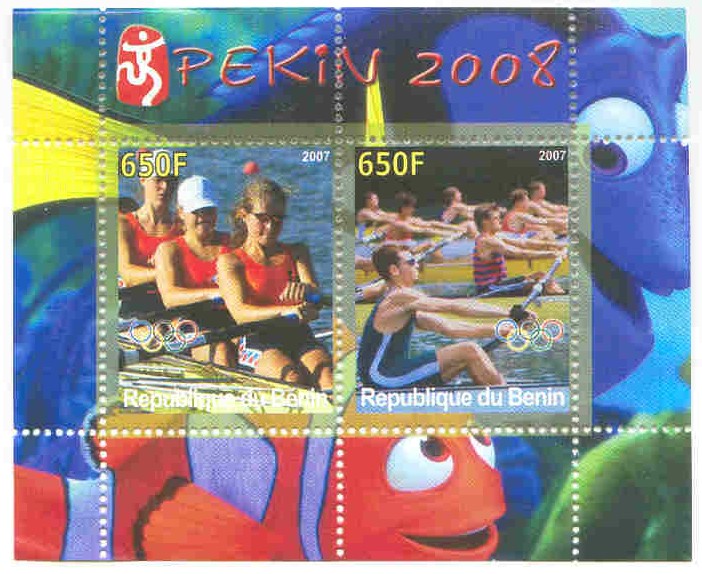 stamp ben 2007 ms og beijing w4x sweep oar race