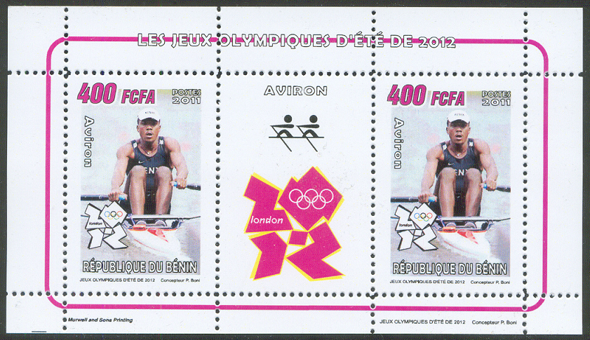 stamp ben 2011 og london 2012 ms