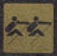 Stamp CAF 1982 July 24th SS OG Los Angeles yachting Mi Bl. 200 A Pictogram in margin detail