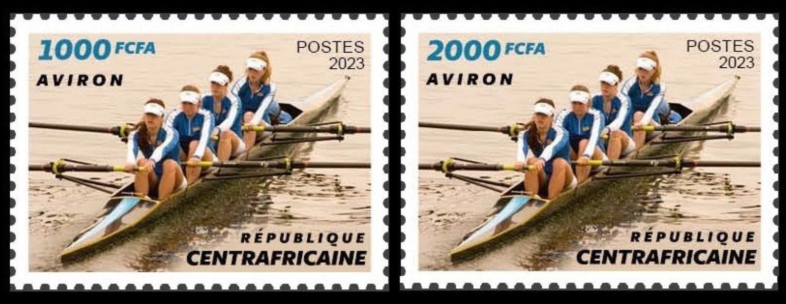 Stamp CAF 2023 I Pre Olympic year W4 