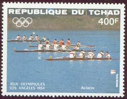 stamp cha 1984 march 1st og los angeles mi 1059 4 race 