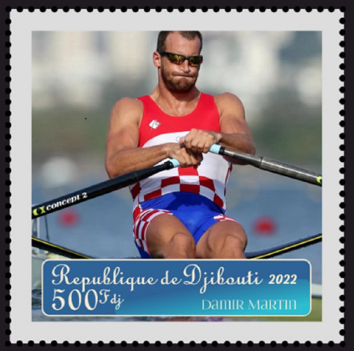 Stamp DJI 2022 unauthorized issue Damir Martin CRO