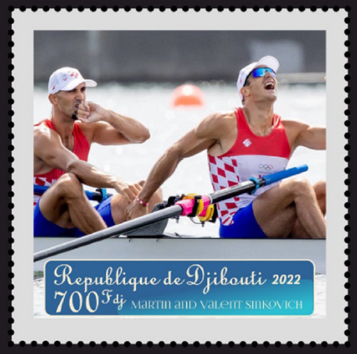 Stamp DJI 2022 unauthorized issue Martin Valent Sinkovich CRO