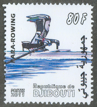 stamp dji 2011 paralympic games london 2012 80 f