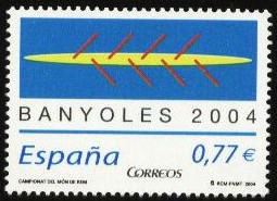 stamp esp 2004 febr. 2nd jwrc mi 3930