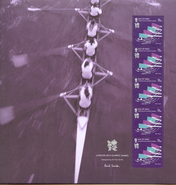 stamp gbr iom 2012 jan. 1st ms og london pane from. special collectors book