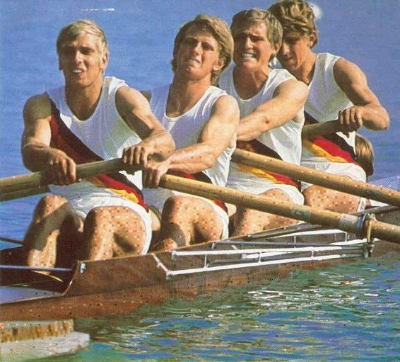 stamp geq 1976 march 5th og montreal 1976 4 race copy of original photo