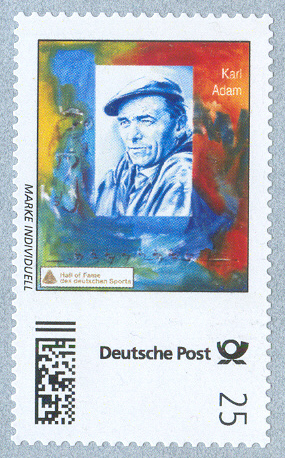 stamp ger 2011 hall of fame sea deutschen sports karl adam 1912 1976 famous coach of the german ratzeburg 8s that dominated 1959 1968 self adhesive