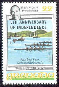 stamp grn 1979 febr. 7th easter water parade 1978 mi 948 three 4 racing 