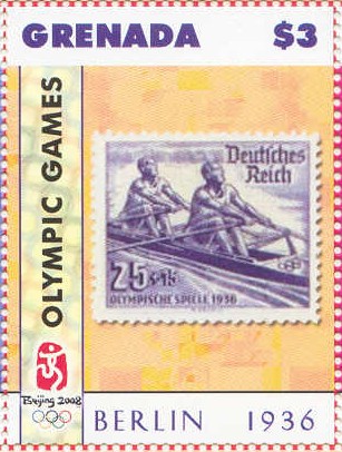 stamp grn 2008 febr. 6th og beijing mi 6000 image of stamp ger og berlin 1936 
